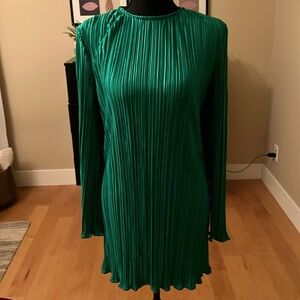 MERMAID GREEN MINI DRESS